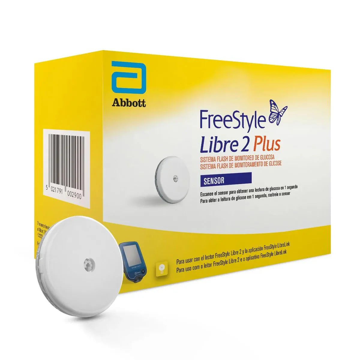 FreeStyle Libre 2 Plus Sensor – 1 Pack - Border Medical Supplies