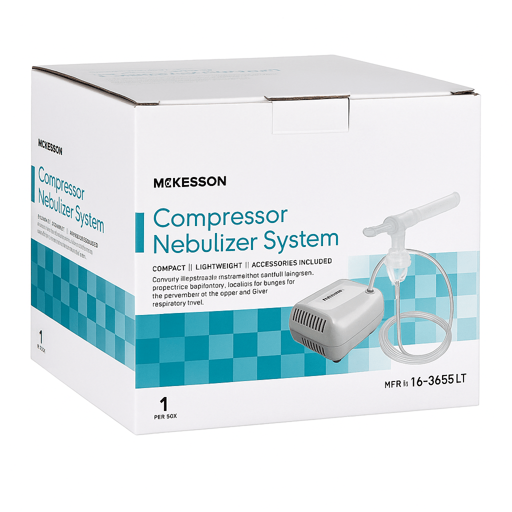 McKesson Compressor Nebulizer ( Face Mask Included) - Border Medical Supplies