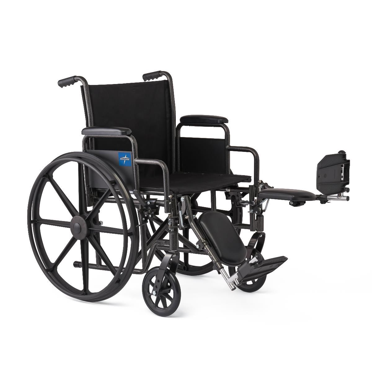 Medline Guardian K1 Wheelchair – Multiple Seat Sizes - Border Medical Supplies