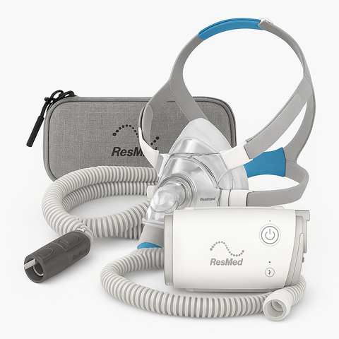 AirMini Complete Bundle – Travel-Ready CPAP Kit with Full Face Mask