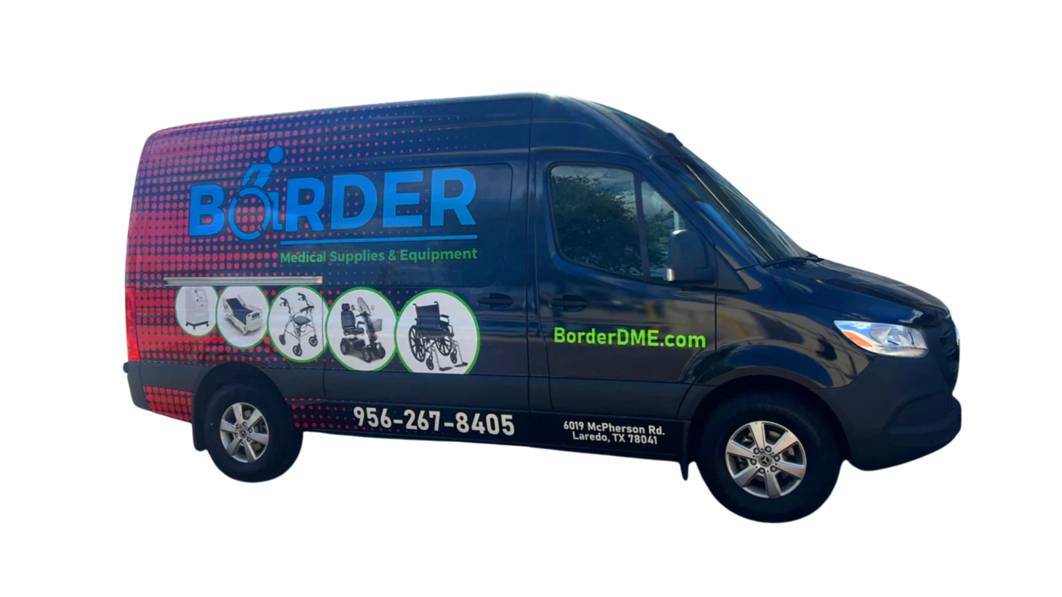 Border DME Delivery van