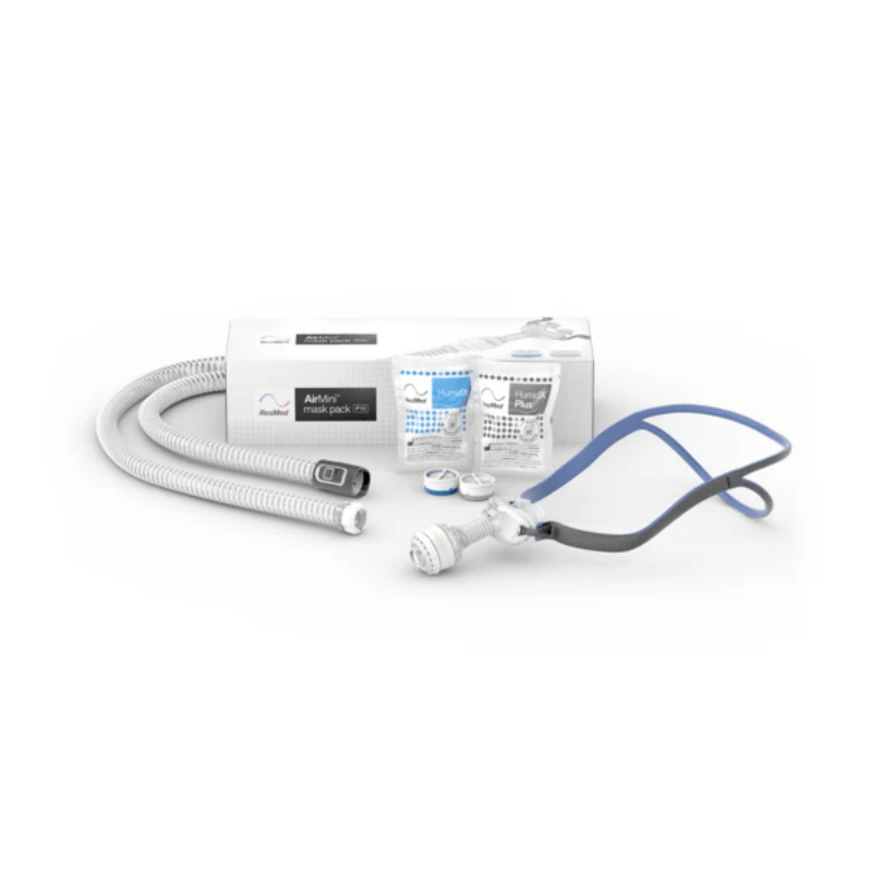 ResMed AirFit™ P10 Nasal Pillow CPAP Mask Complete System with AirMini™ Setup Pack - My Store